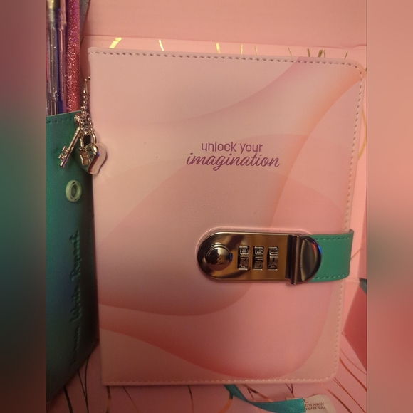 Secret Diary Set with Lock for Girls - Kids Locking Journal for Teens, Tweens - Picture 12 of 14